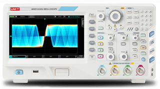 Resim UNI-T UPO3354E 350MHz Dört Kanal Fosfor Görüntülemeli Masa Tipi Osiloskop
