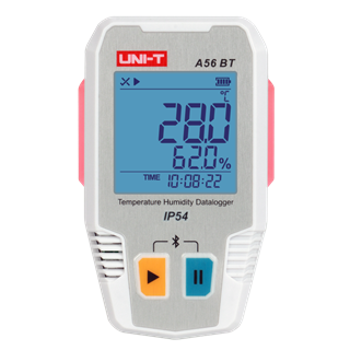 Resim UNI-T A56 Bluetooth Sıcaklık ve Nem Verisi Kaydedici